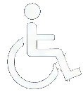 Mensch im Rollstuhl