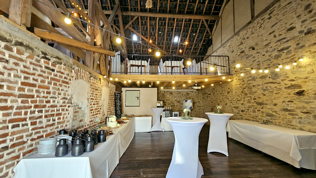 Eingangsbereich der Festscheune