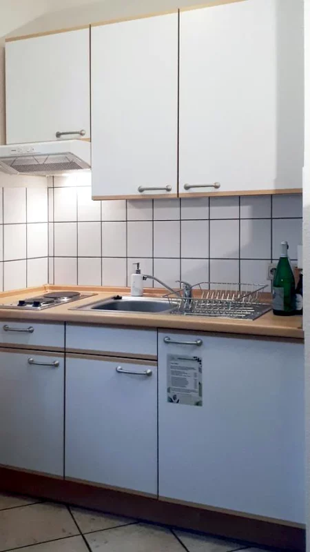 Küche im Zimmer Nr. 7